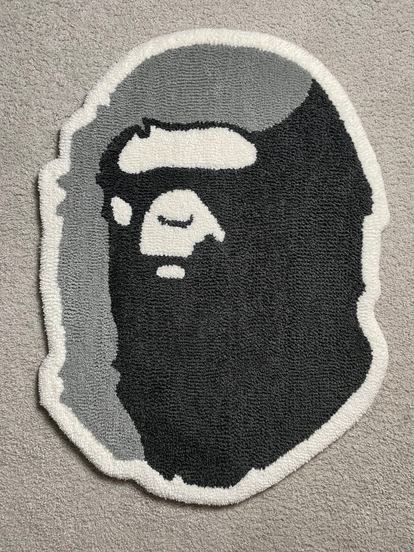 Bape rug w/ non-slip backing